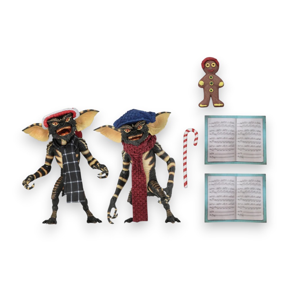 GREMLINS CHRISTMAS CAROL WINTER SCENE 2-PACK (SET #1) - 3
