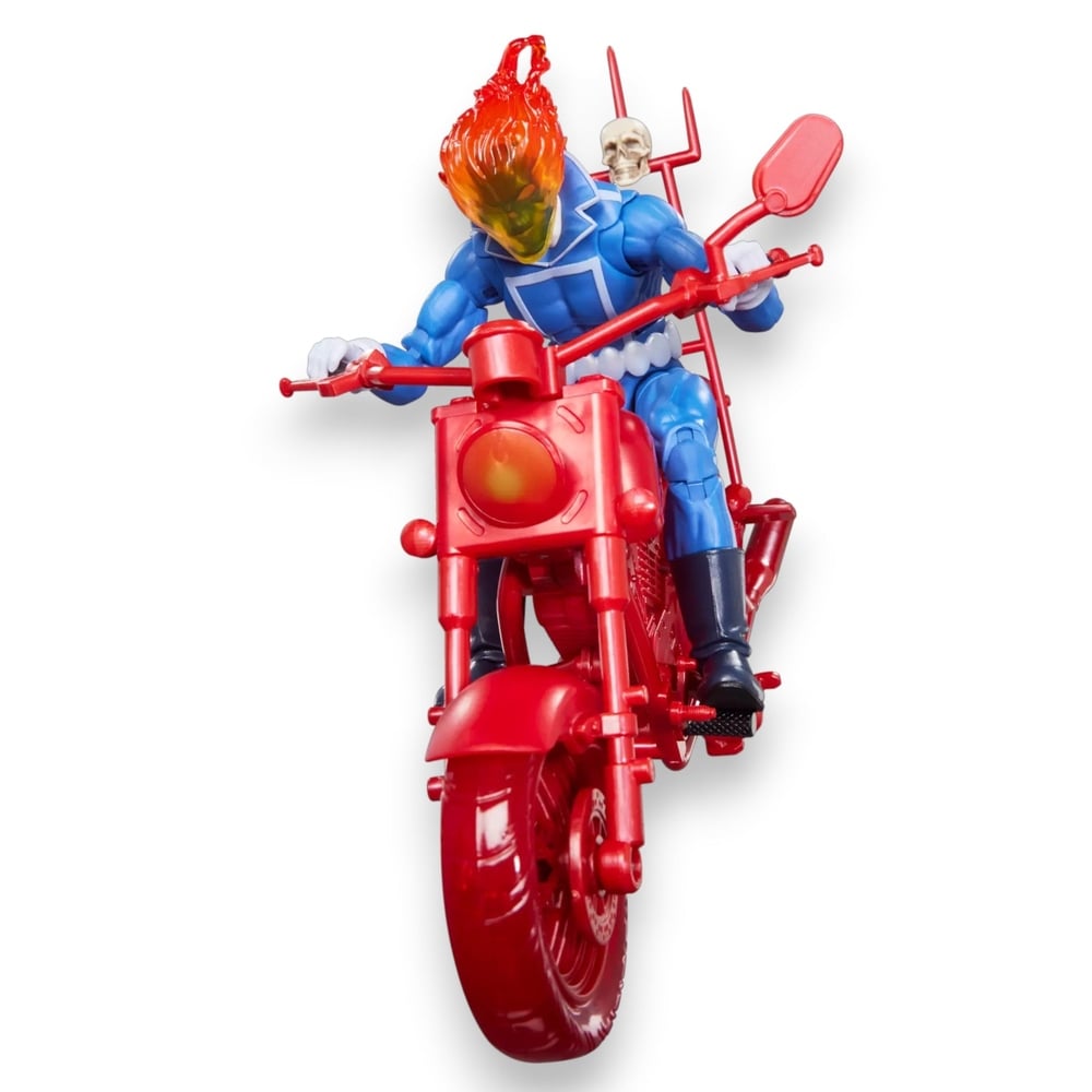 MARVEL LEGENDS SERIES GHOST RIDER JOHNNY BLAZE WITH MOTORCYCLE - 6
