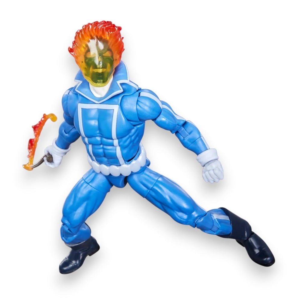 MARVEL LEGENDS SERIES GHOST RIDER JOHNNY BLAZE WITH MOTORCYCLE - 7