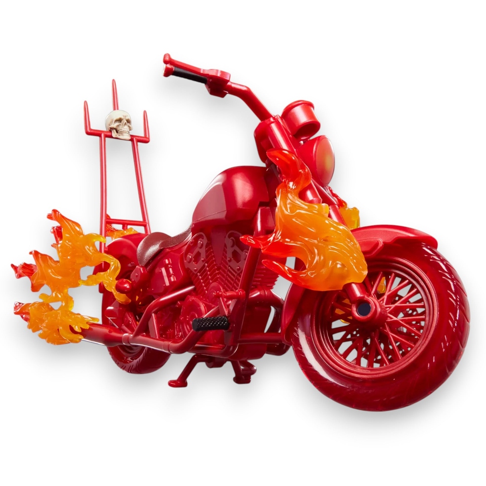MARVEL LEGENDS SERIES GHOST RIDER JOHNNY BLAZE WITH MOTORCYCLE - 9
