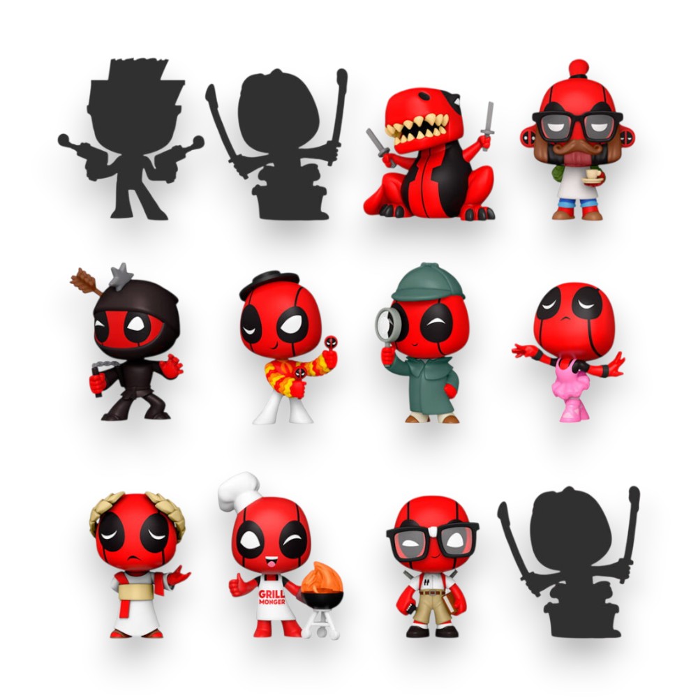 MARVEL DEADPOOL NERDY 30TH YEARS MYSTERY MINIS - 2
