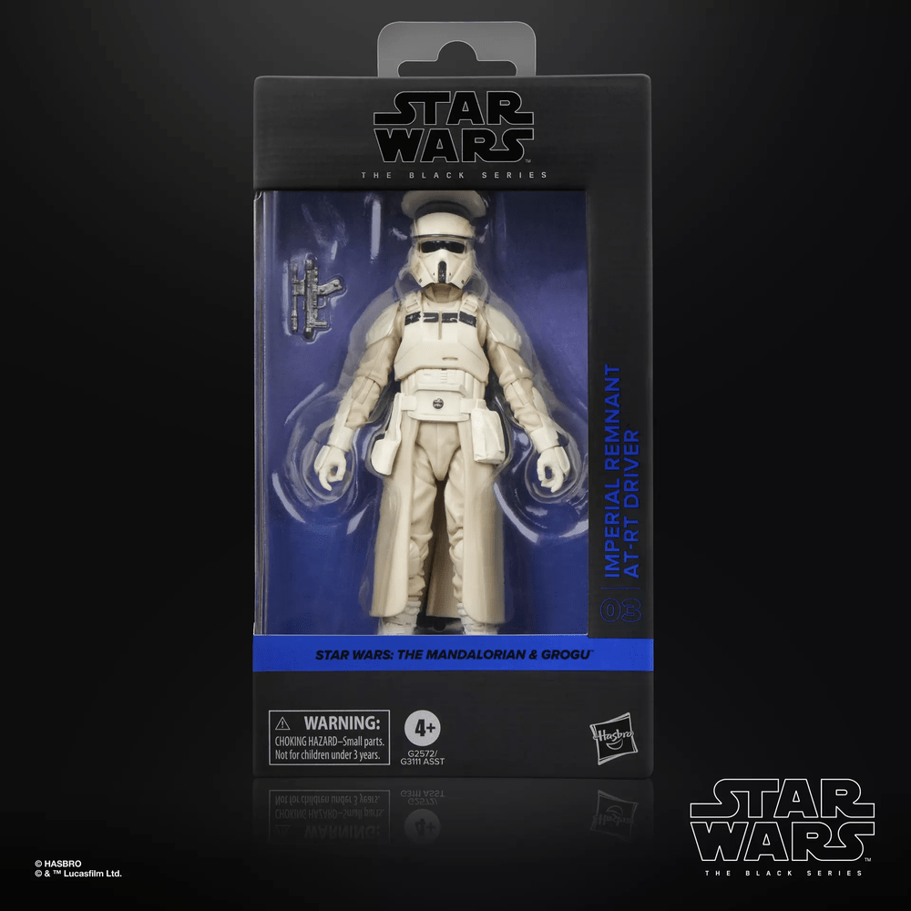STAR WARS: THE BLACK SERIES MANDALORIAN Y GROGU IMPERIAL REMNANT AT-RT DRIVER - 3