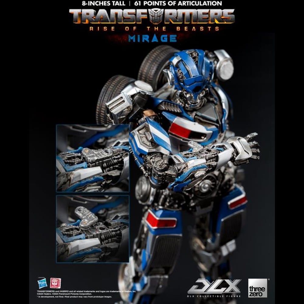 TRANSFORMERS: RISE OF THE BEASTS DLX MIRAGE - 9