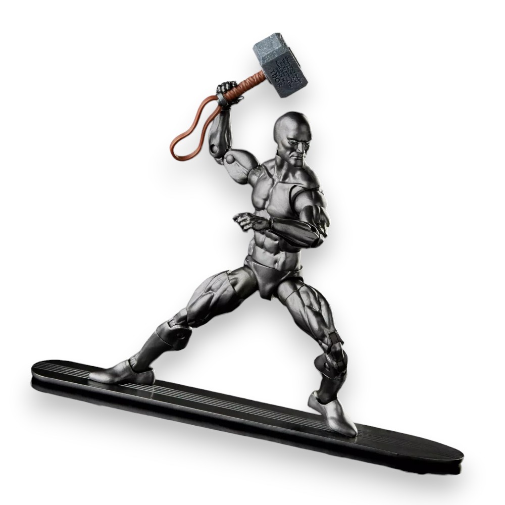 MARVEL LEGENDS SERIES SILVER SURFER WITH MJOLNIR - 3