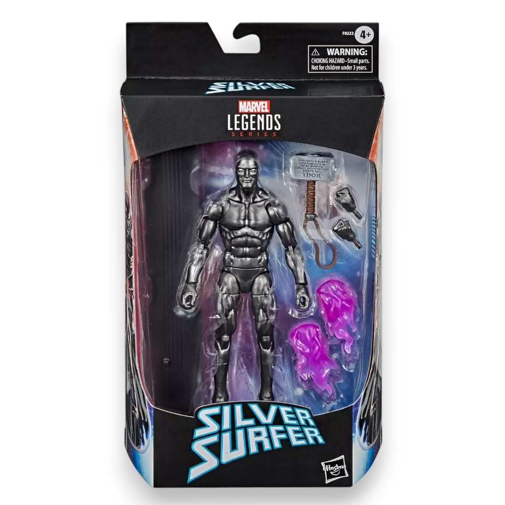 MARVEL LEGENDS SERIES SILVER SURFER WITH MJOLNIR - 5