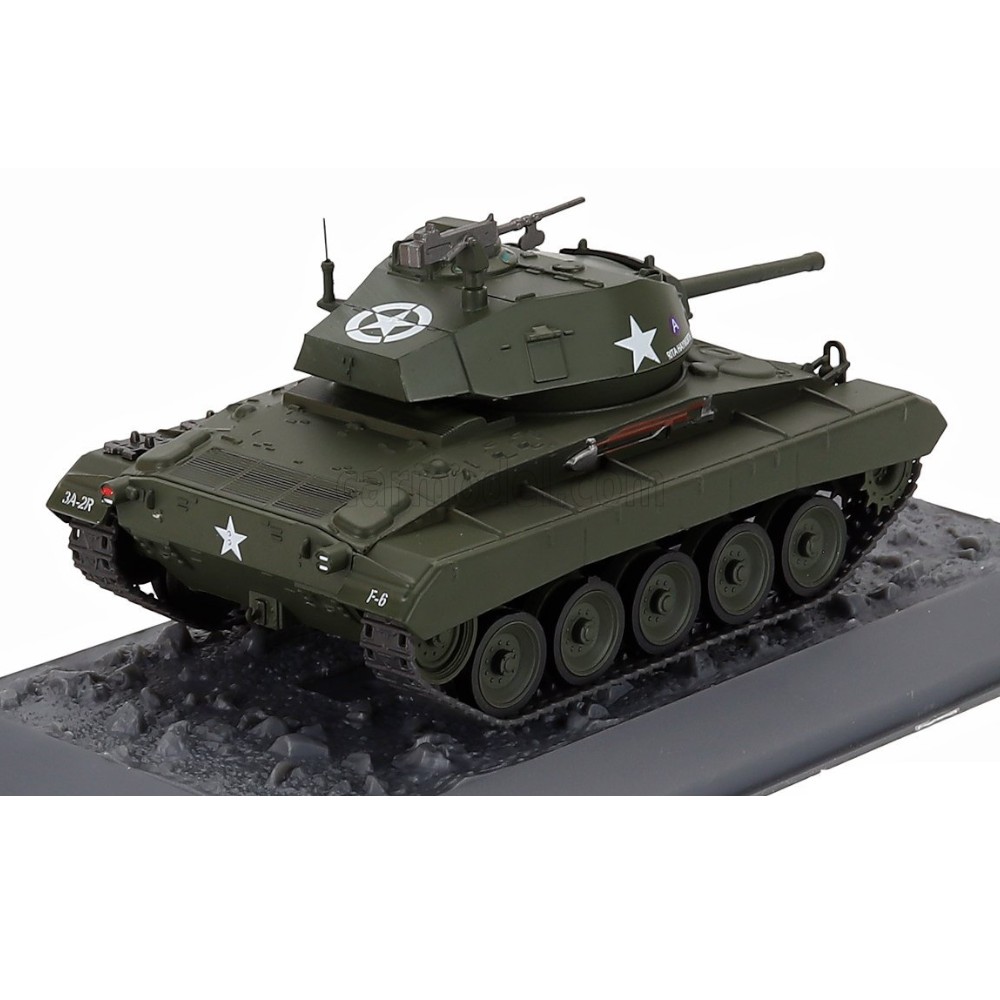 M24 'CHAFFEE' 2ND CAVALRY RECONNAISSANCE SQUADRON 3RD ARMY GERMANY APRIL 1945 1/43 - 2
