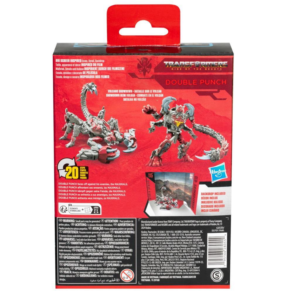 TRANSFORMERS STUDIO SERIES DELUXE CLASS TRANSFORMERS: RISE OF THE BEASTS 115 DOUBLE PUNCH - 4