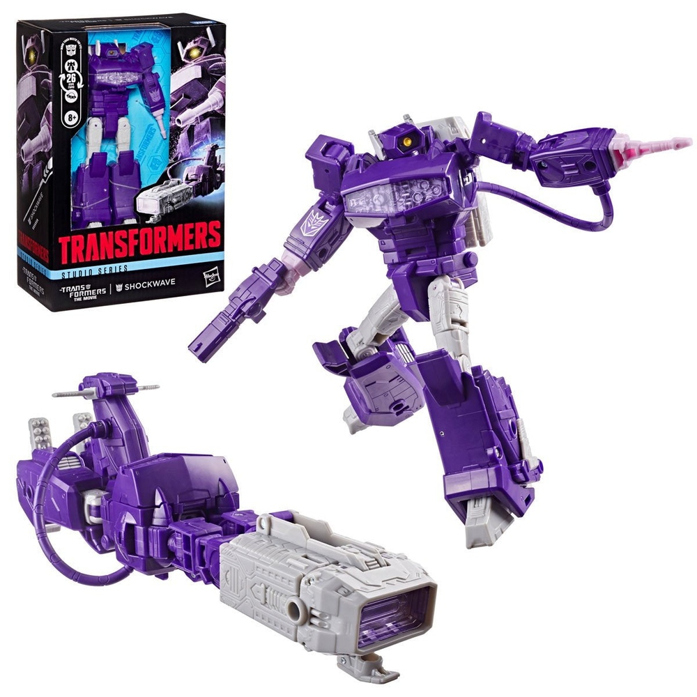 THE TRANSFORMERS: THE MOVIE STUDIO SERIES 86 VOYAGER CLASS SHOCKWAVE - 10
