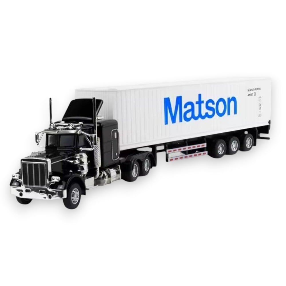 CAMIÓN CONTAINER KENWORTH NEGRO MATSON 1/43 - 1