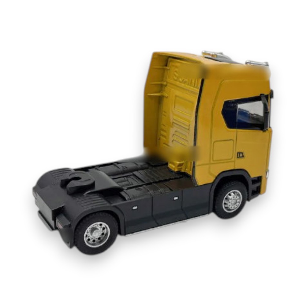 CAMIÓN SCANIA AMARILLO (LUCES Y SONIDO) 1/43 - 2