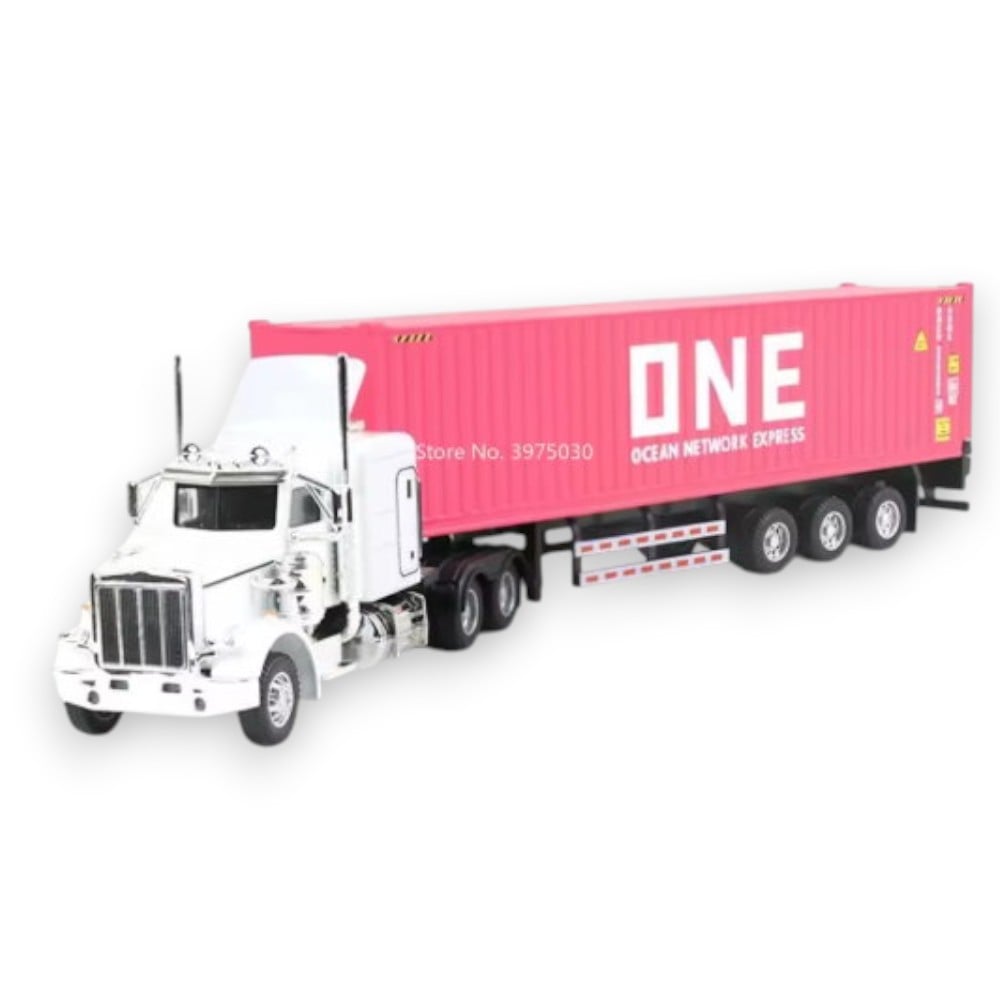 CAMIÓN CONTAINER KENWORTH BLANCO ONE (FULL METAL) 1/43 - 1