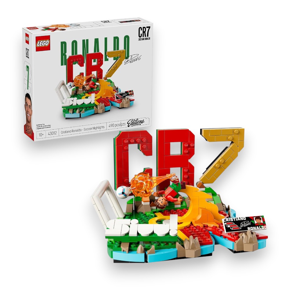 LEGO EDITIONS 43012 CRISTIANO RONALDO FENÓMENOS DEL FÚTBOL (490 PIEZAS) - 7