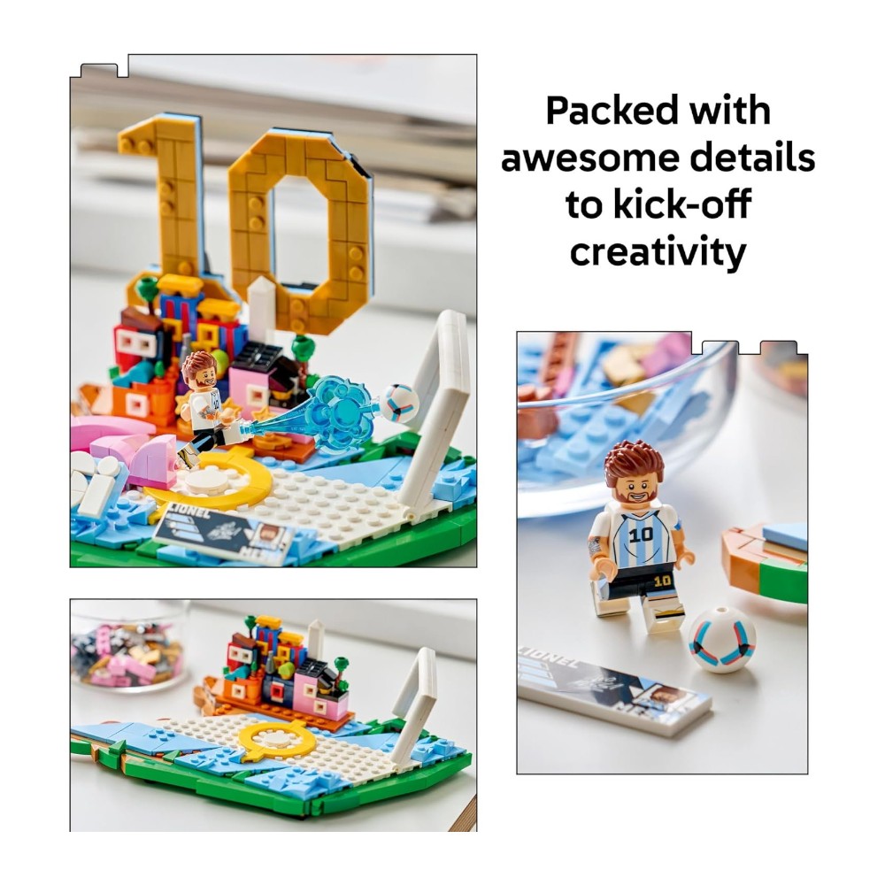 LEGO EDITIONS 43011 LIONEL MESSI FENÓMENOS DEL FÚTBOL (500 PIEZAS) - 5