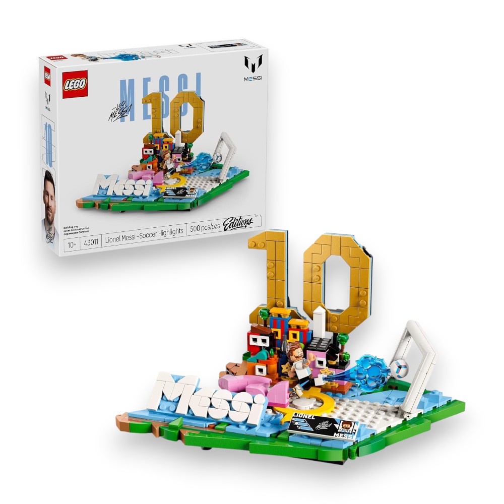 LEGO EDITIONS 43011 LIONEL MESSI FENÓMENOS DEL FÚTBOL (500 PIEZAS) - 6
