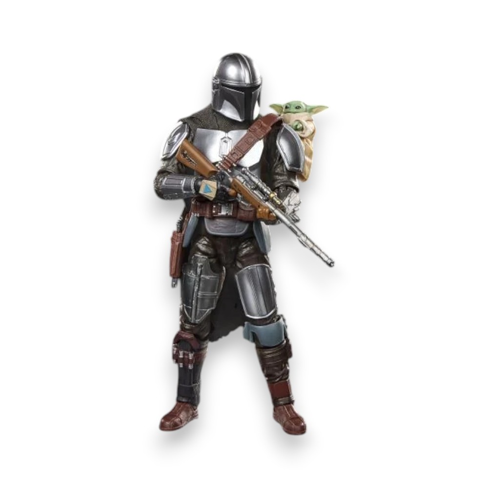 STAR WARS THE BLACK SERIES THE MANDALORIAN Y GROGU (FIRST EDITION - DELUXE) - 1