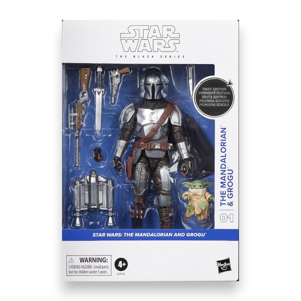 STAR WARS THE BLACK SERIES THE MANDALORIAN Y GROGU (FIRST EDITION - DELUXE) - 10