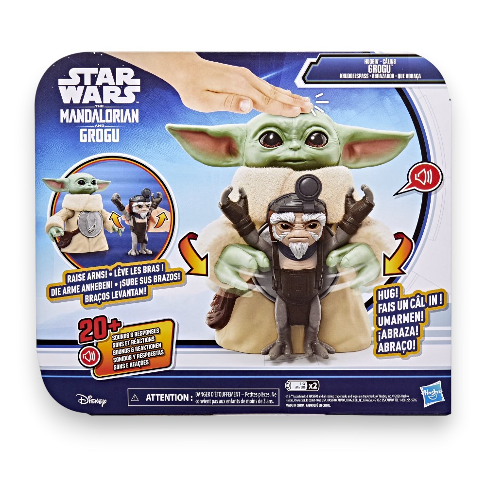 STAR WARS: THE MANDALORIAN AND GROGU - GROGU ABRAZADOR - 5