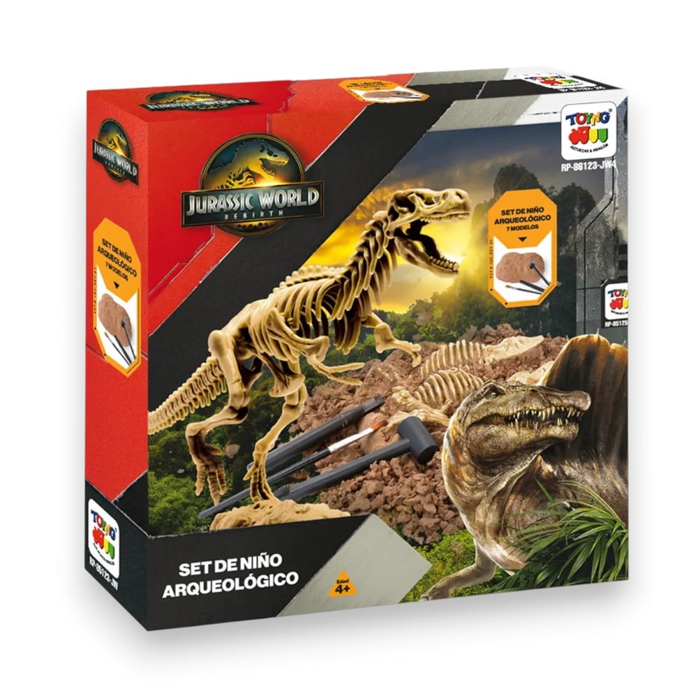 SET ARQUEOLÓGICO DE ACTIVIDADES – JURASSIC WORLD MOVIE - 1