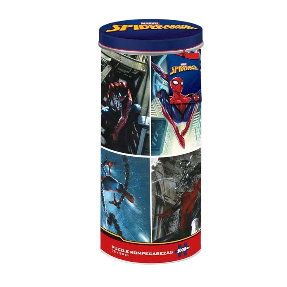 MARVEL: SPIDER-MAN ROMPECABEZAS EN TUBO METÁLICO (1000 PIEZAS) - 2
