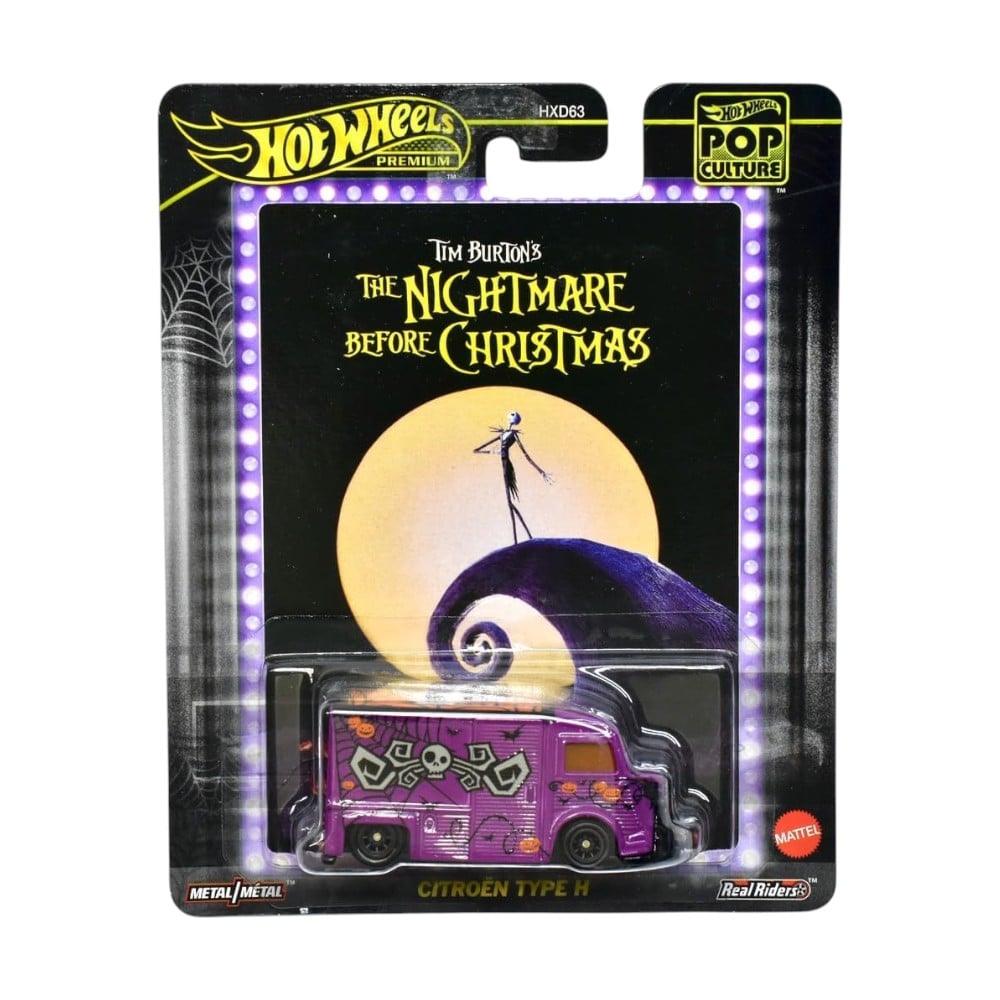 HOT WHEELS POP CULTURE THE NIGHTMARE BEFORE CHRISTMAS CITROËN TYPE H 1/64 - 1