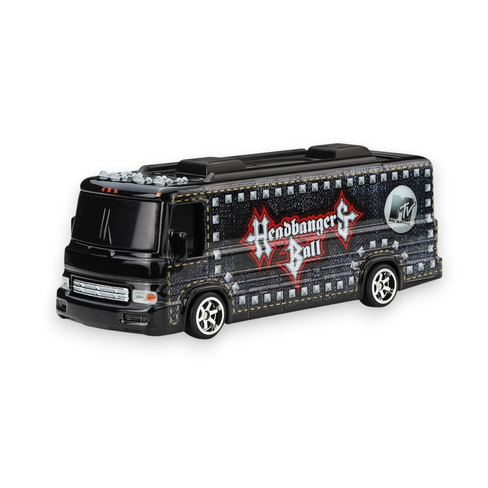 HOT WHEELS POP CULTURE: MTV HEADBANGERS BALL HW TOUR BUS 1/64 - 1