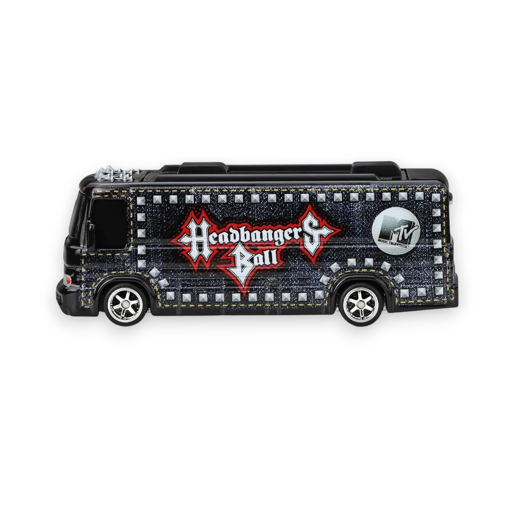 HOT WHEELS POP CULTURE: MTV HEADBANGERS BALL HW TOUR BUS 1/64 - 3