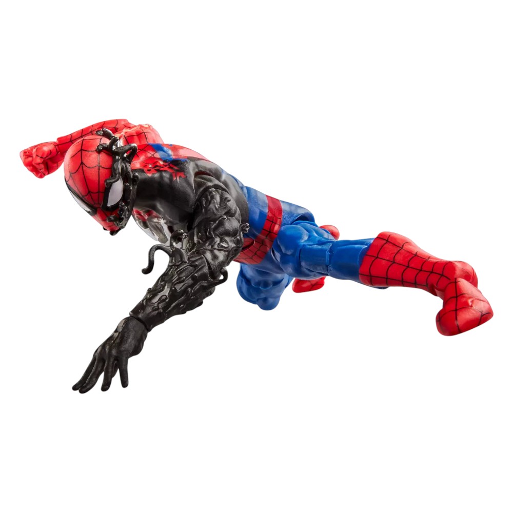 MARVEL LEGENDS SERIES SECRET WARS SPIDER-MAN (ALIEN COSTUME) - 4