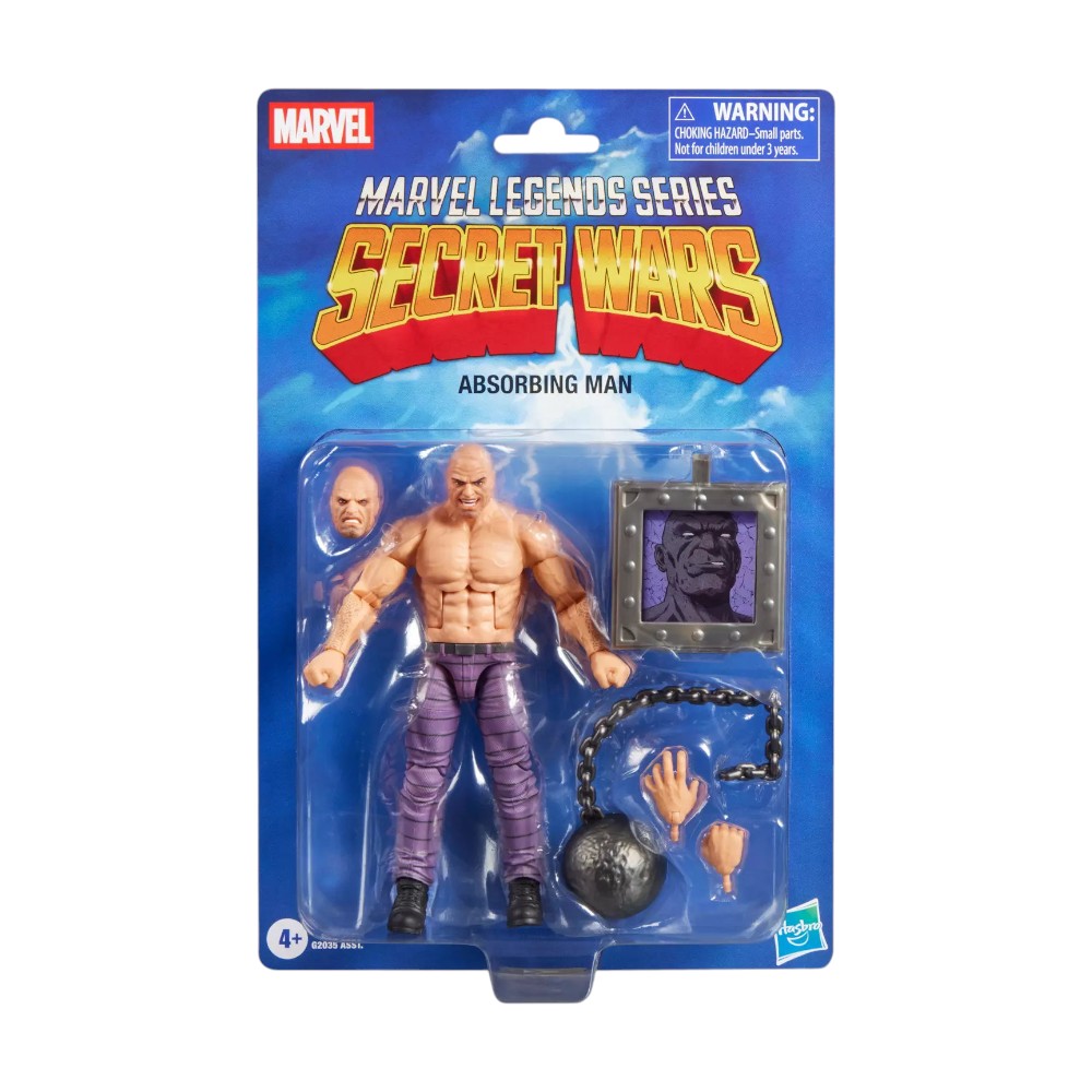 MARVEL LEGENDS SERIES SECRET WARS ABSORBING MAN - 6