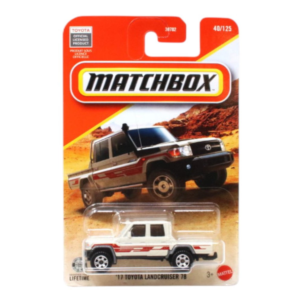 MATCHBOX 2017 TOYOTA LAND CRUISER 78 1/64 - 1