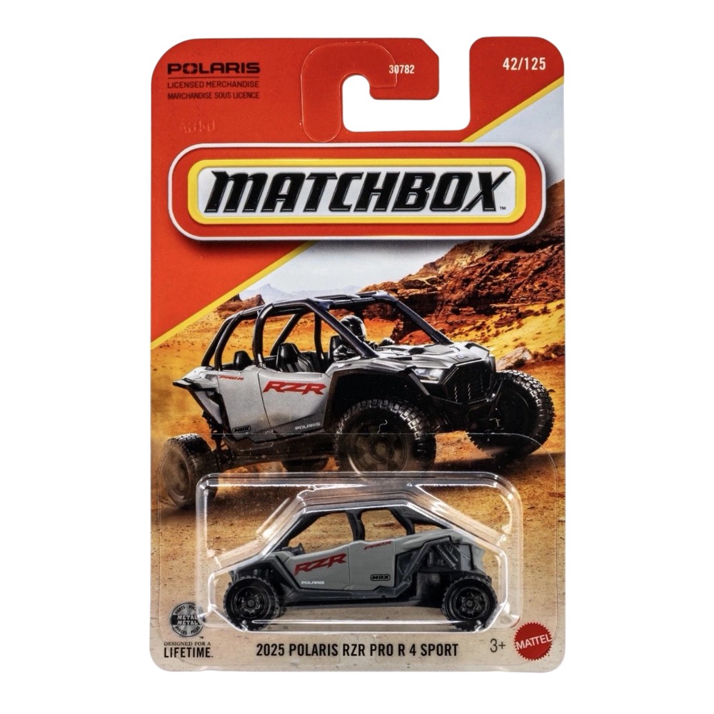 MATCHBOX 2025 POLARIS RZR PRO R 4 SPORT 1/64 - 1