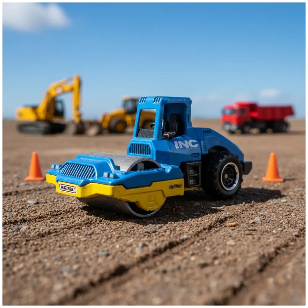 MATCHBOX ROAD ROLLER 1/64 - 2