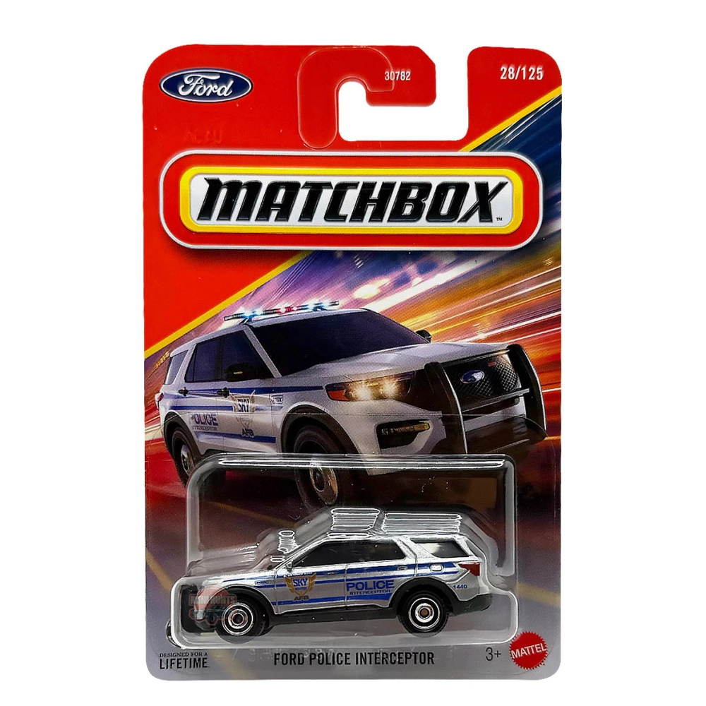 MATCHBOX FORD POLICE INTERCEPTOR 1/64 - 1