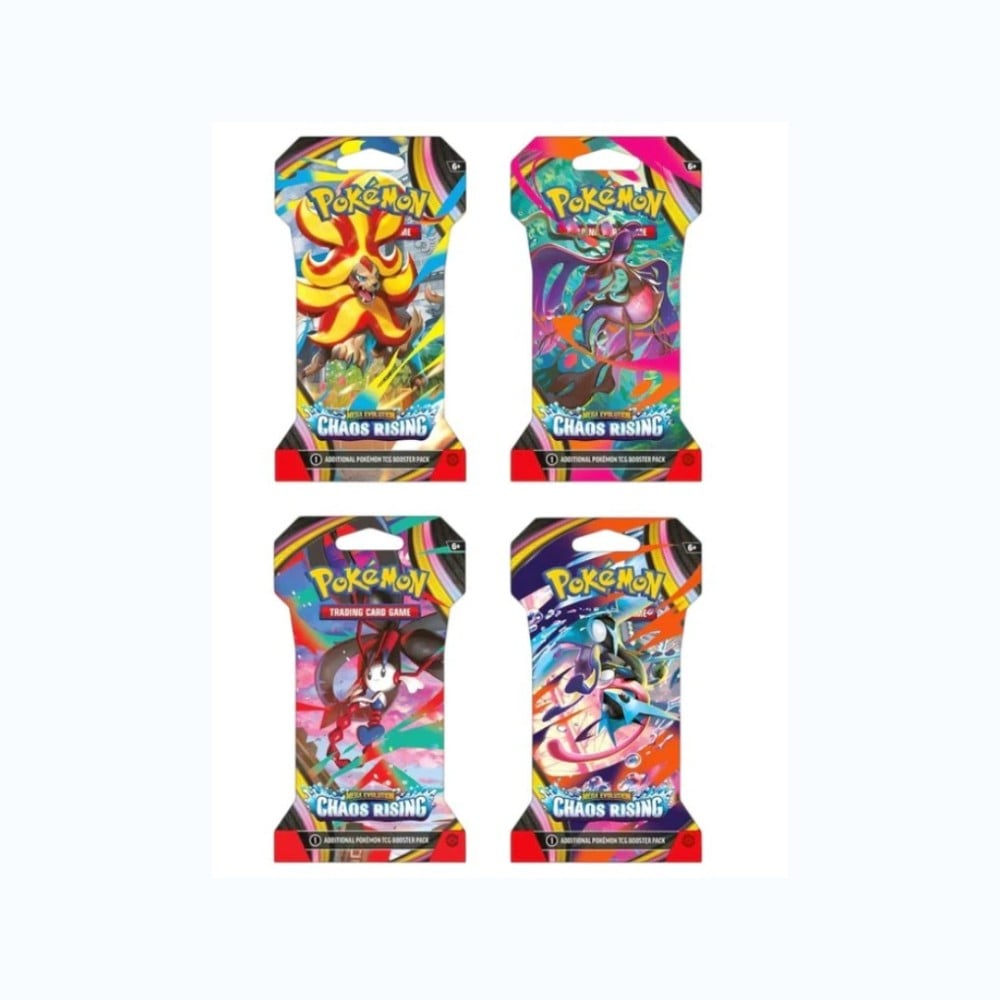 POKÉMON TCG MEGA EVOLUTION CHAOS RISING BOOSTER PACK SLEEVED (ENGLISH) - 1