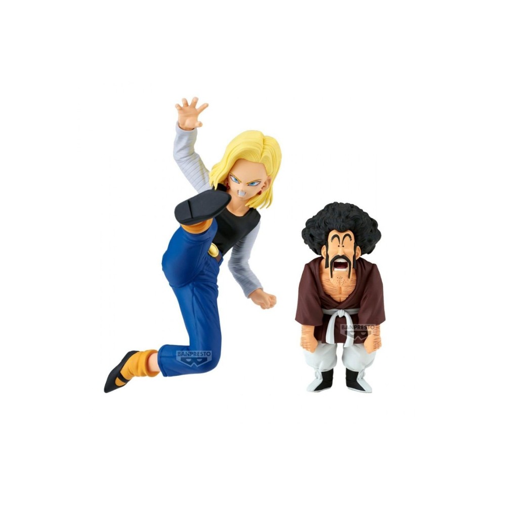 DRAGON BALL Z MATCH MAKERS ANDROID 18 Y MR. SATAN - 1