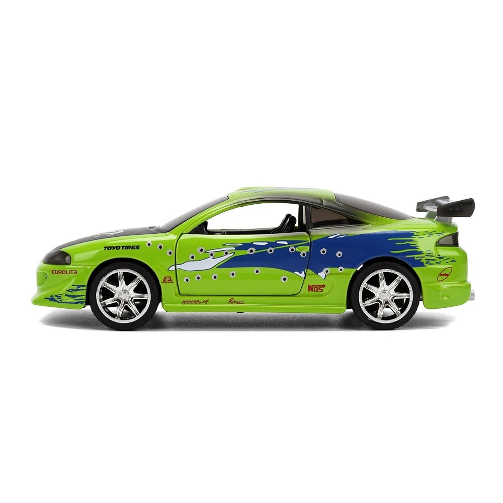 FAST Y FURIOUS BRIAN'S 1995 MITSUBISHI ECLIPSE (DAMAGED VERSION) 1/32 - 4