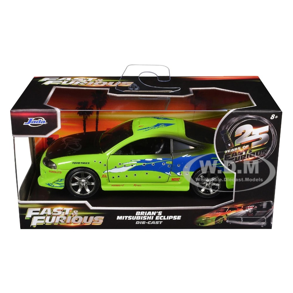 FAST Y FURIOUS BRIAN'S 1995 MITSUBISHI ECLIPSE (DAMAGED VERSION) 1/32 - 9