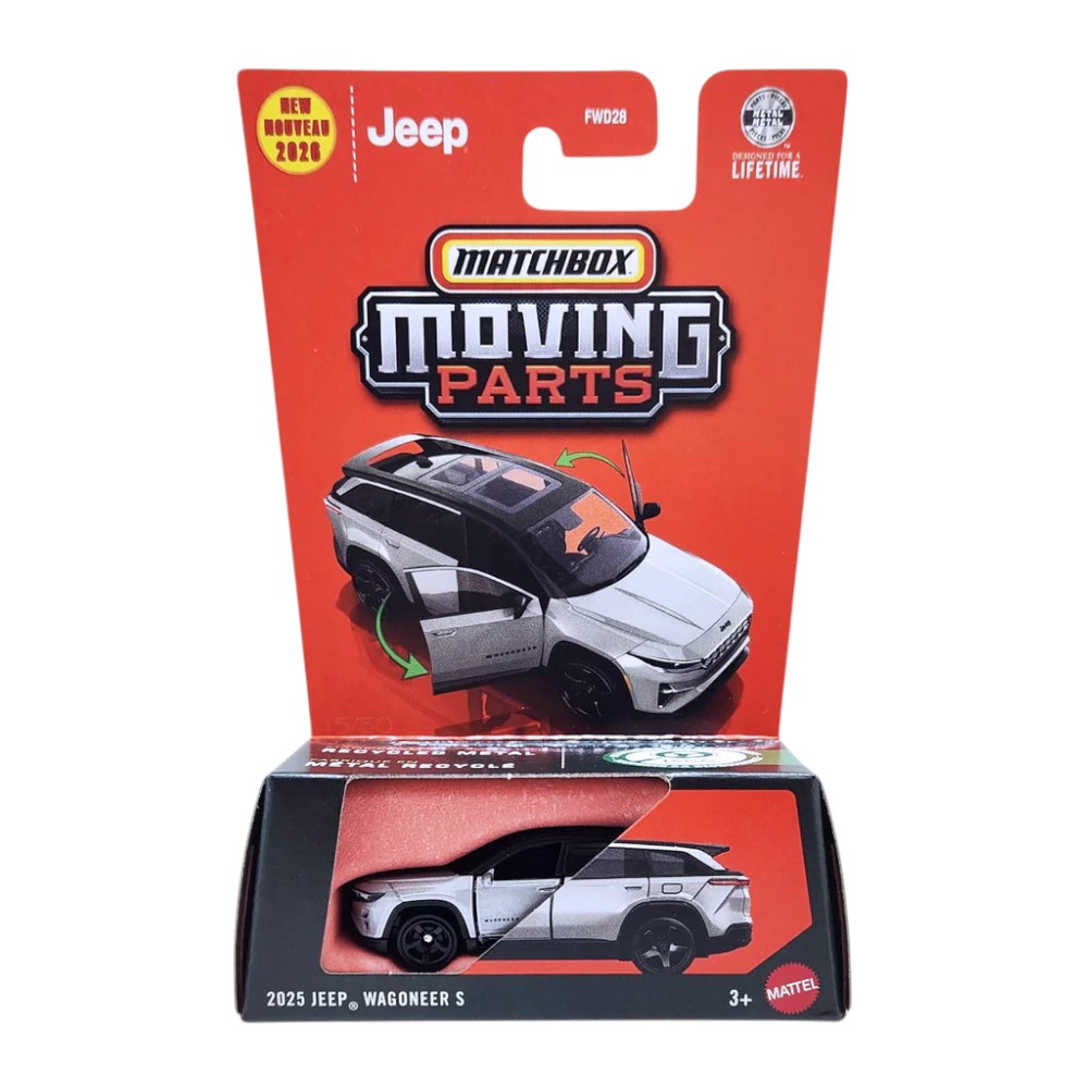 MATCHBOX MOVING PARTS 2025 JEEP WAGONEER S 1/64 - 1