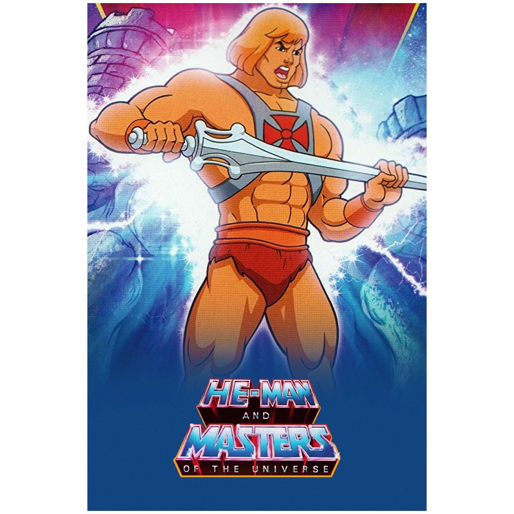 MASTERS OF THE UNIVERSE HE-MAN AFICHE CUADRO - 1