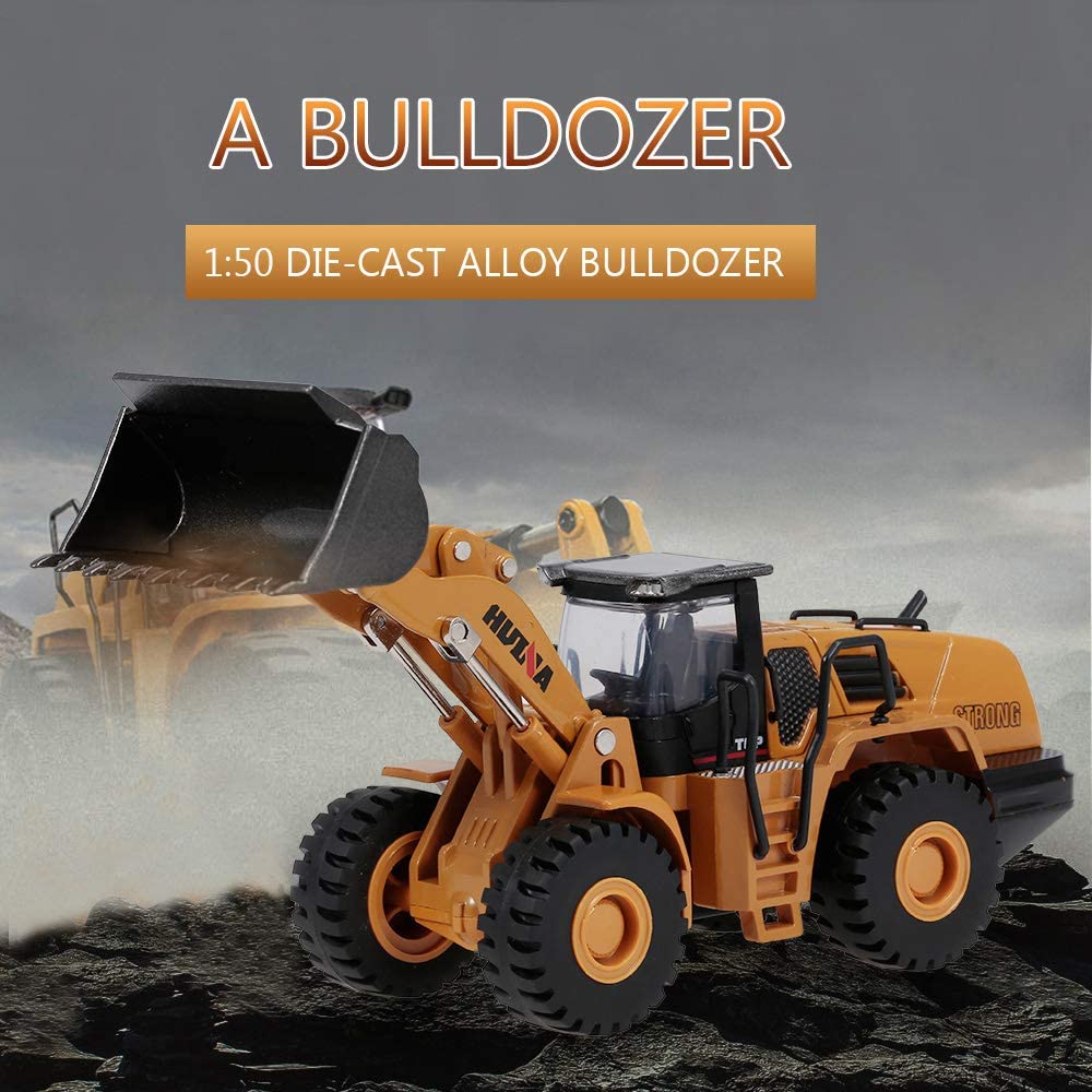 HUINA 1714 BULLDOZER 1/50 - 9