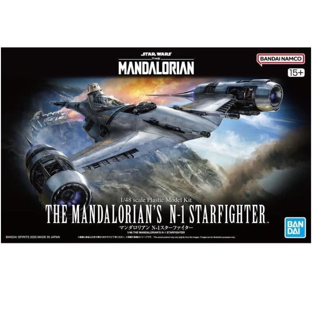 STAR WARS THE MANDALORIAN'S N-1 STARFIGHTER MODEL KIT 1/48 - 1