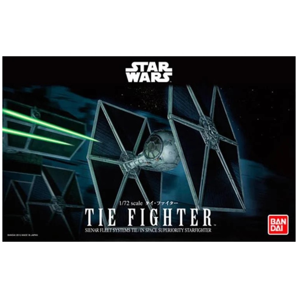 STAR WARS TIE FIGHTER MODEL KIT 1/72 - 1