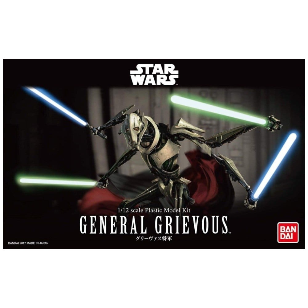 STAR WARS GENERAL GRIEVOUS MODEL KIT 1/12 - 1
