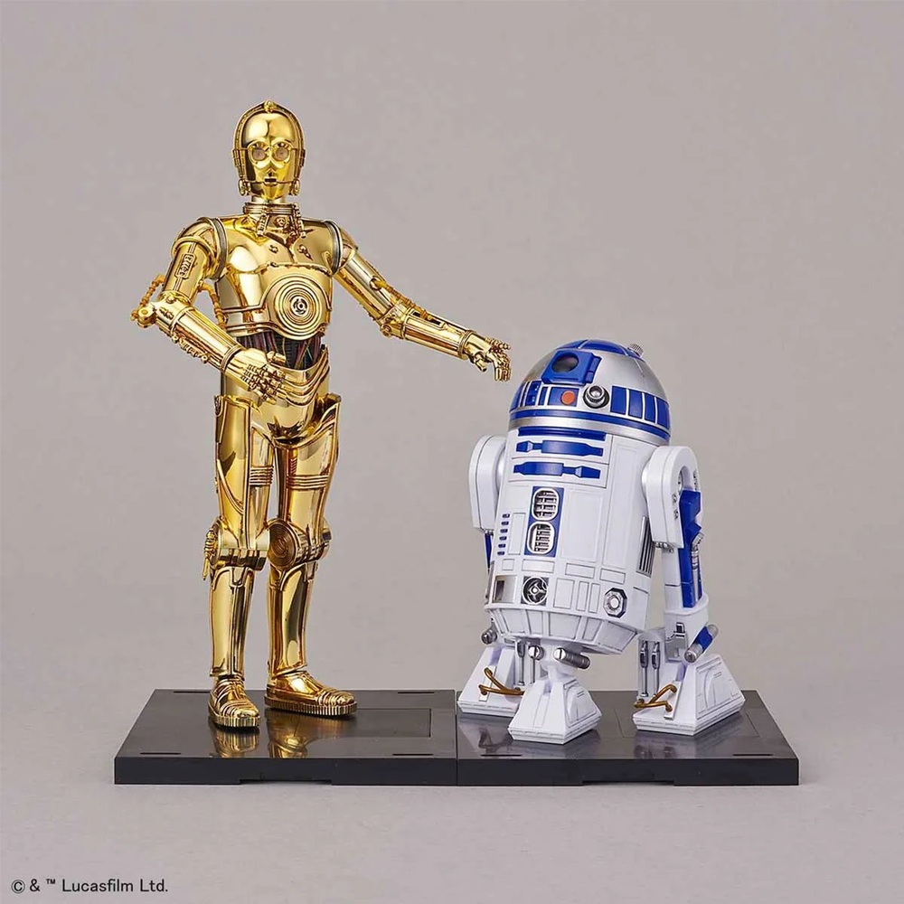 STAR WARS C-3PO Y R2-D2 MODEL KIT 1/12 - 2