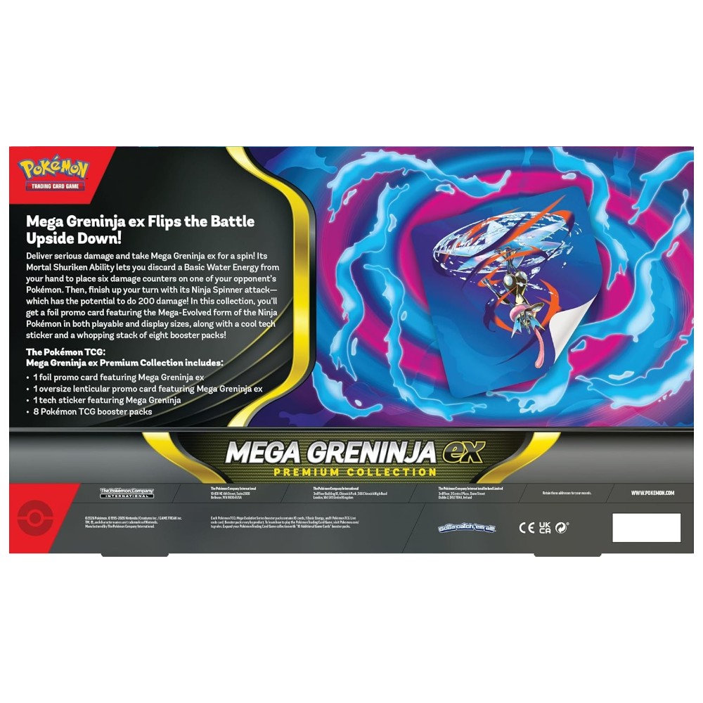 POKÉMON TCG: MEGA GRENINJA EX PREMIUM COLLECTION (INGLES) - 5