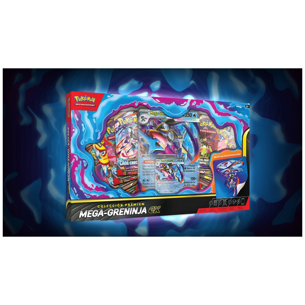 POKÉMON TCG: COLECCIÓN PREMIUM MEGA GRENINJA EX (ESPAÑOL) - 1