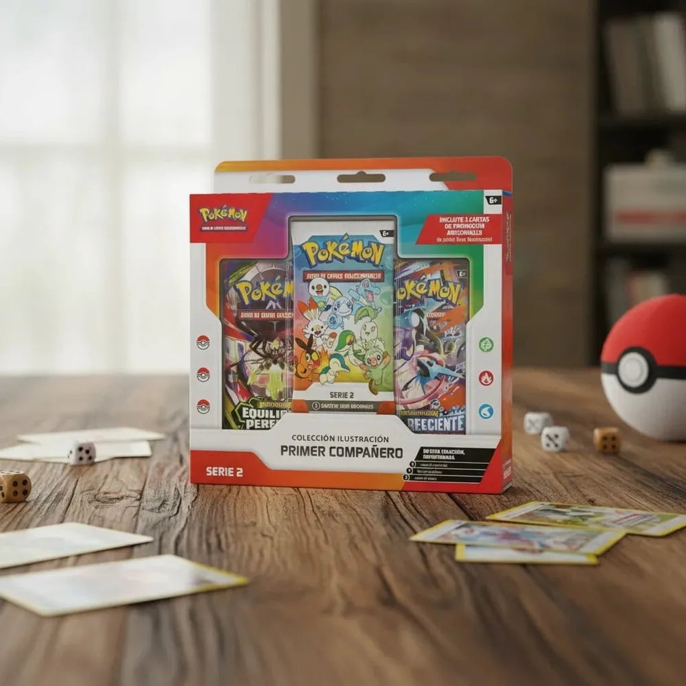 POKÉMON TCG COLECCIÓN ILUSTRACIÓN PRIMER COMPAÑERO (ESPAÑOL) - 1