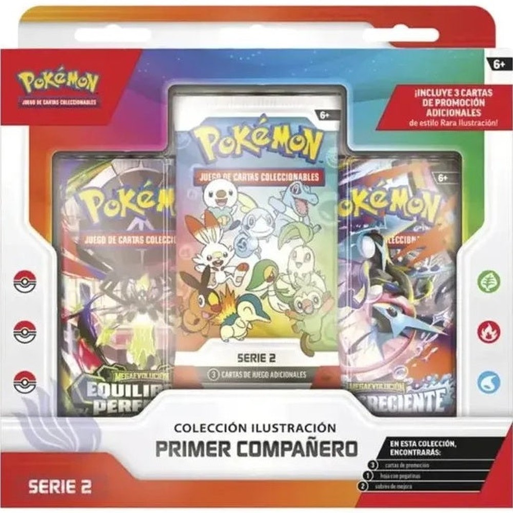 POKÉMON TCG COLECCIÓN ILUSTRACIÓN PRIMER COMPAÑERO (ESPAÑOL) - 2