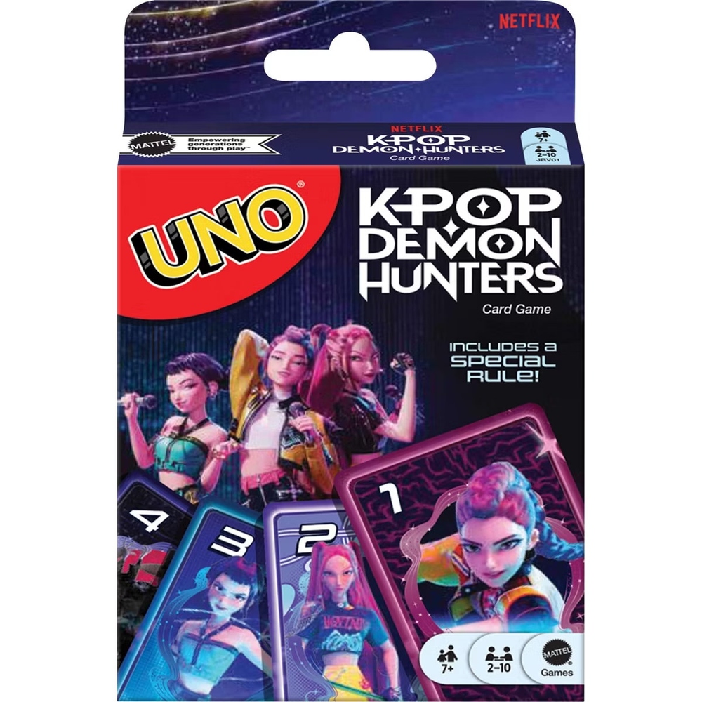 JUEGO DE CARTAS UNO: K-POP DEMON HUNTERS (EDICIÓN ESPECIAL DE NETFLIX) - 1