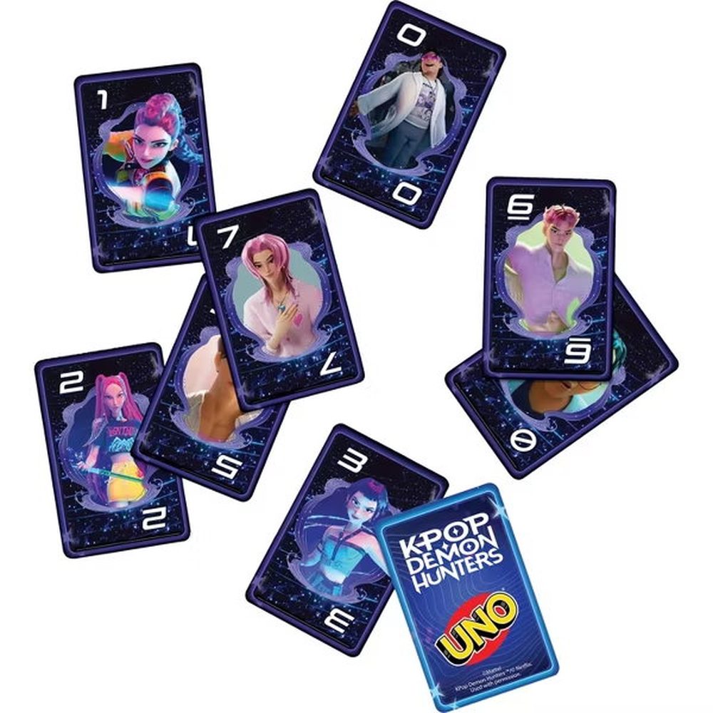 JUEGO DE CARTAS UNO: K-POP DEMON HUNTERS (EDICIÓN ESPECIAL DE NETFLIX) - 3