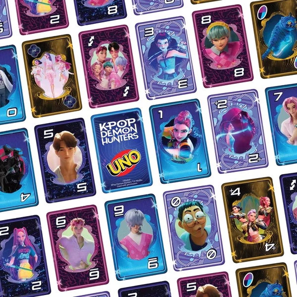 JUEGO DE CARTAS UNO: K-POP DEMON HUNTERS (EDICIÓN ESPECIAL DE NETFLIX) - 5
